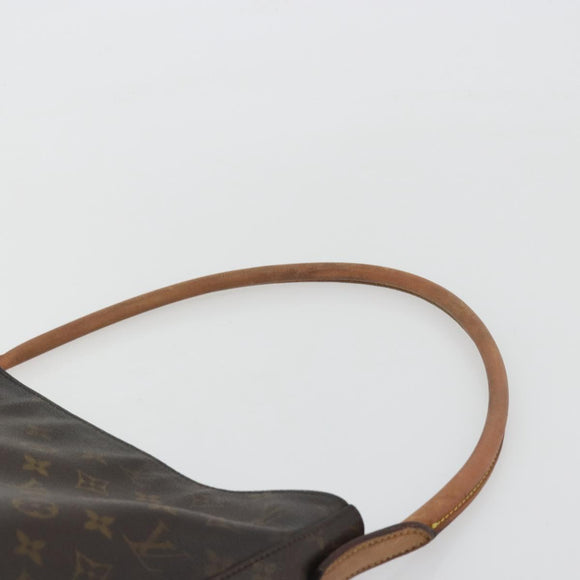 LOUIS VUITTON Monogram Looping GM Shoulder Bag M51145 LV Auth BA13977