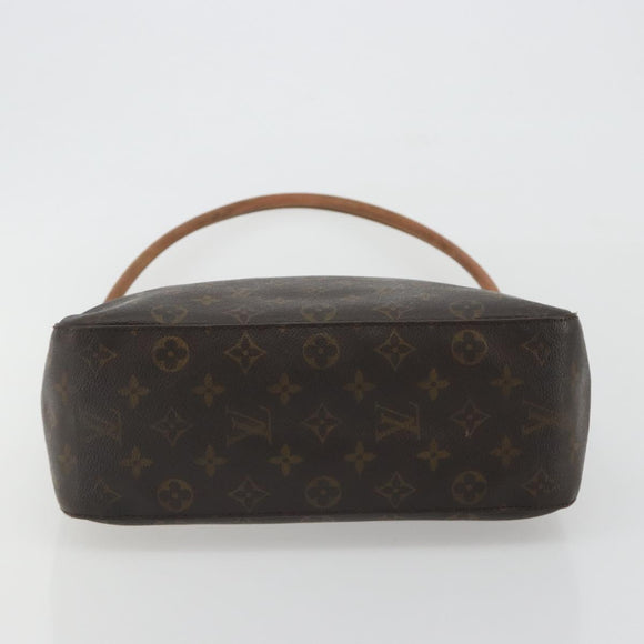 LOUIS VUITTON Monogram Looping GM Shoulder Bag M51145 LV Auth BA13977