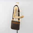 LOUIS VUITTON Monogram Pochette Bosphore Shoulder Bag M40044 LV Auth BA13978-23
