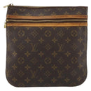 LOUIS VUITTON Monogram Pochette Bosphore Shoulder Bag M40044 LV Auth BA13978-13