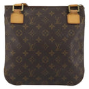 LOUIS VUITTON Monogram Pochette Bosphore Shoulder Bag M40044 LV Auth BA13978-2