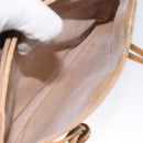 GUCCI Micro GG Supreme Shoulder Bag Beige Gold 007 92 5548 Auth BA1398-22