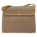 GUCCI Micro GG Supreme Shoulder Bag Beige Gold 007 92 5548 Auth BA1398-2