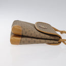 GUCCI Micro GG Supreme Shoulder Bag Beige Gold 007 92 5548 Auth BA1398-3