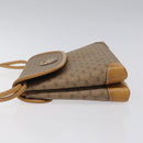 GUCCI Micro GG Supreme Shoulder Bag Beige Gold 007 92 5548 Auth BA1398-4