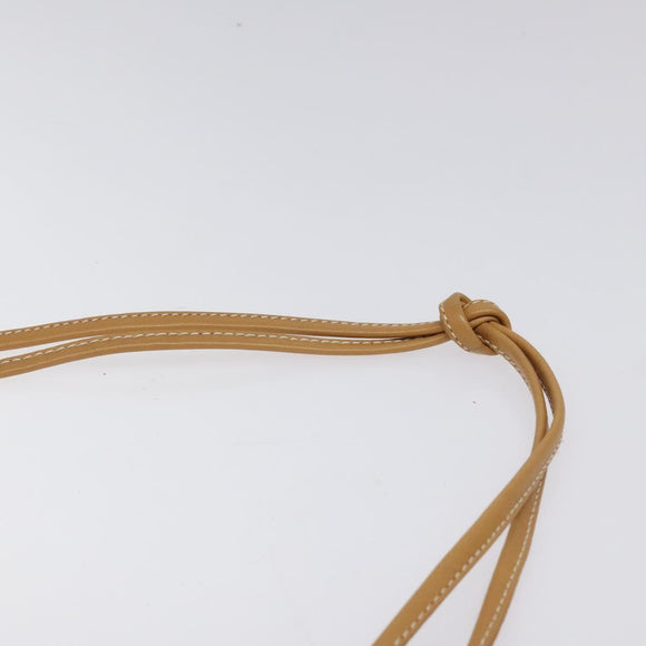 GUCCI Micro GG Supreme Shoulder Bag Beige Gold 007 92 5548 Auth BA1398