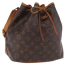 LOUIS VUITTON Monogram Petit Noe Shoulder Bag M42226 LV Auth BA13980-1