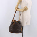 LOUIS VUITTON Monogram Petit Noe Shoulder Bag M42226 LV Auth BA13980-21