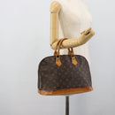 LOUIS VUITTON Monogram Alma Hand Bag M51130 LV Auth BA13981-20