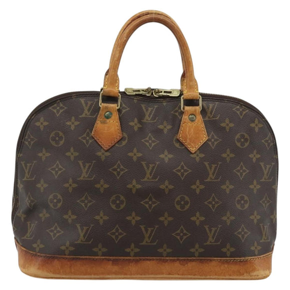 LOUIS VUITTON Monogram Alma Hand Bag M51130 LV Auth BA13981