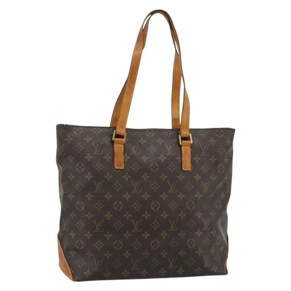 LOUIS VUITTON Monogram Cabas Mezzo Tote Bag M51151 LV Auth BA13982