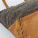 LOUIS VUITTON Monogram Cabas Mezzo Tote Bag M51151 LV Auth BA13982-15