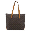 LOUIS VUITTON Monogram Cabas Mezzo Tote Bag M51151 LV Auth BA13982-13