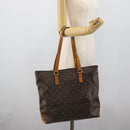 LOUIS VUITTON Monogram Cabas Mezzo Tote Bag M51151 LV Auth BA13982-23
