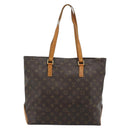 LOUIS VUITTON Monogram Cabas Mezzo Tote Bag M51151 LV Auth BA13982-2