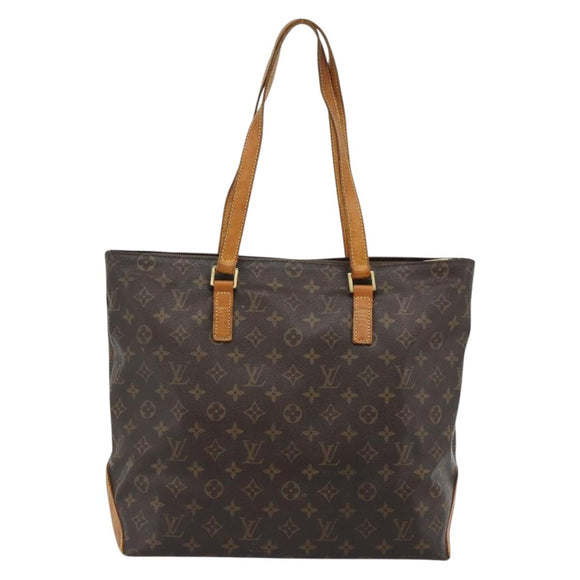 LOUIS VUITTON Monogram Cabas Mezzo Tote Bag M51151 LV Auth BA13982
