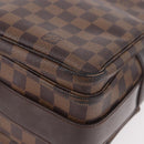 LOUIS VUITTON Damier Ebene Naviglio Shoulder Bag N45255 LV Auth BA13983-19