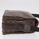 LOUIS VUITTON Damier Ebene Naviglio Shoulder Bag N45255 LV Auth BA13983-4