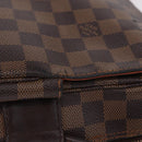 LOUIS VUITTON Damier Ebene Naviglio Shoulder Bag N45255 LV Auth BA13983-15
