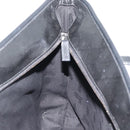 GUCCI GG implementation Tote Bag PVC Leather Black 211137 Auth BA13986A-17