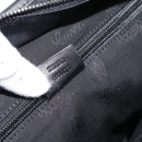 GUCCI GG implementation Tote Bag PVC Leather Black 211137 Auth BA13986A-21