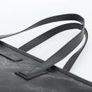 GUCCI GG implementation Tote Bag PVC Leather Black 211137 Auth BA13986A-8