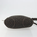 LOUIS VUITTON Monogram Mini Lin Buzasu Anjoul Brown Ebene M95617 LV Auth BA13988-5
