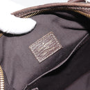 LOUIS VUITTON Monogram Mini Lin Buzasu Anjoul Brown Ebene M95617 LV Auth BA13988-21