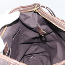 LOUIS VUITTON Monogram Mini Lin Buzasu Anjoul Brown Ebene M95617 LV Auth BA13988-22