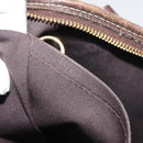 LOUIS VUITTON Monogram Mini Lin Buzasu Anjoul Brown Ebene M95617 LV Auth BA13988-12