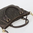 LOUIS VUITTON Monogram Mini Lin Buzasu Anjoul Brown Ebene M95617 LV Auth BA13988-6