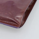 LOUIS VUITTON Vernis Stanton Hand Bag Purple Viole M91079 LV Auth BA13989-15