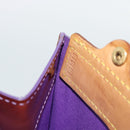 LOUIS VUITTON Vernis Stanton Hand Bag Purple Viole M91079 LV Auth BA13989-12