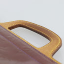 LOUIS VUITTON Vernis Stanton Hand Bag Purple Viole M91079 LV Auth BA13989-8