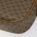 GUCCI Micro GG Supreme Shoulder Bag PVC Beige Auth BA1399-16