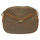 GUCCI Micro GG Supreme Shoulder Bag PVC Beige Auth BA1399-13