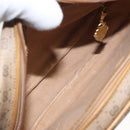 GUCCI Micro GG Supreme Shoulder Bag PVC Beige Auth BA1399-11