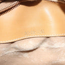 GUCCI Micro GG Supreme Shoulder Bag PVC Beige Auth BA1399-12