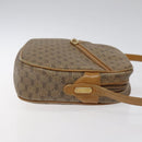 GUCCI Micro GG Supreme Shoulder Bag PVC Beige Auth BA1399-3