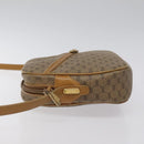 GUCCI Micro GG Supreme Shoulder Bag PVC Beige Auth BA1399-4