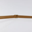 GUCCI Micro GG Supreme Shoulder Bag PVC Beige Auth BA1399-14