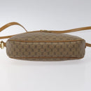 GUCCI Micro GG Supreme Shoulder Bag PVC Beige Auth BA1399-5