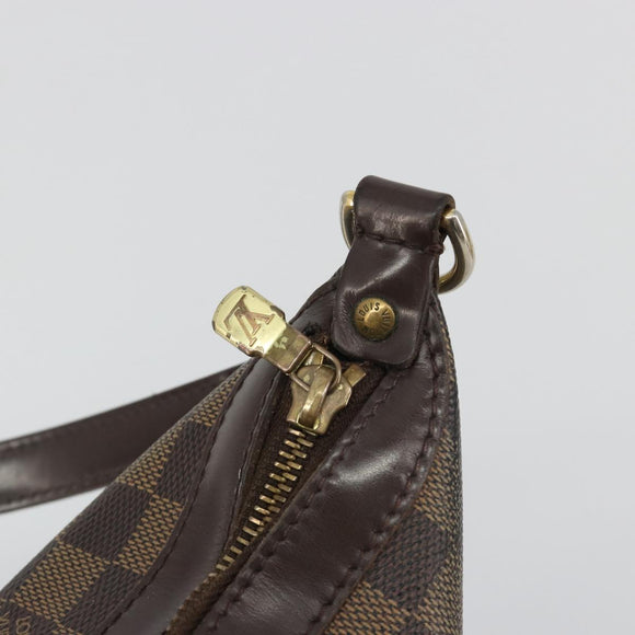LOUIS VUITTON Damier Ebene Illovo MM Shoulder Bag N51995 LV Auth BA13990