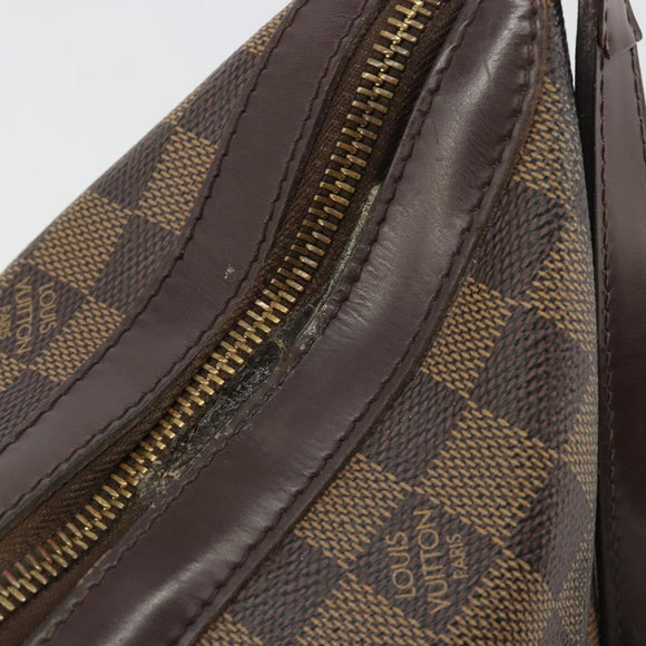 LOUIS VUITTON Damier Ebene Illovo MM Shoulder Bag N51995 LV Auth BA13990