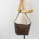 LOUIS VUITTON Damier Ebene Illovo MM Shoulder Bag N51995 LV Auth BA13990-24