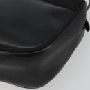 Salvatore Ferragamo Vala Shoulder Bag Leather Black Gold Auth BA13992-9