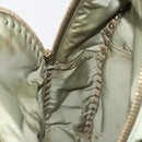 VALENTINO Backpack Nylon Khaki Gold Camouflage Auth BA13995-23