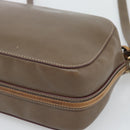 Chloe Shoulder Bag Leather Brown Gold Auth BA14006-15