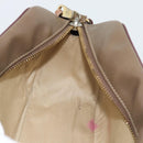 Chloe Shoulder Bag Leather Brown Gold Auth BA14006-19