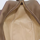Chloe Shoulder Bag Leather Brown Gold Auth BA14006-20